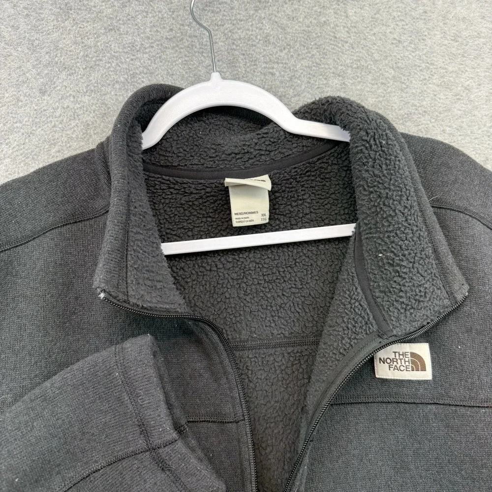 THE NORTH FACE Mens Gray Gordon Lyons 1/4 Zip Pullover Sweater Size‎ XXL NWT